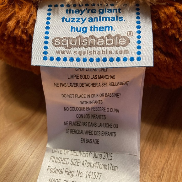 Squishables 18" Comfort Food Toast - NWT RETIRED! - Picture 6 of 6